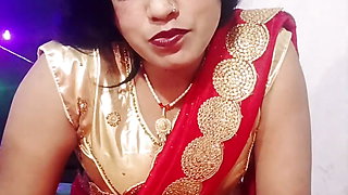 Desi malkin  her naughty teenage servant for the  (HINDI AUDIO)