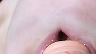 Wet Cunt Fucked by Vibrator on the Beach