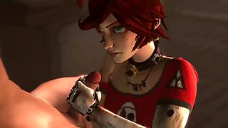 Lady explores BDSM with multiple lovers while bound in fiery hentai group scene