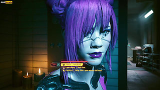 Rita Wheeler in All Sex Scenes Cyberpunk 2077 Skye Sex Scenes [18+] + Joy Toy Hot Scenes Sex Mod