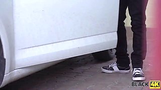 Black4k. blond wife has undirected xxx with cool ebony man