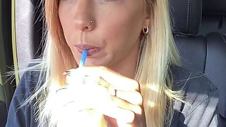 Blonde teen Sierras first erotic masturbation video