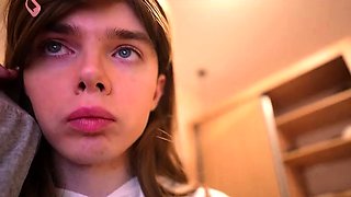 Curly Blonde Teen Records Solo Dildo Masturbation More at