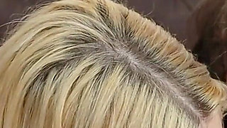 Fucking the Ass of the Blonde Girlfriend and My Wife