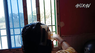 SEXY GIRL CHANGING CLOTHES AND REVIEW HER HUGE ASS AND FOREPLAY WITH ASS.