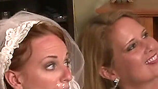 Awkward Wedding Planning Ends in Massive Facial Cumshot