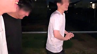 Asian amateur slut fucks blowjob and handjob