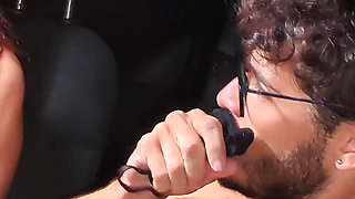 Cheating on My Husband with My Lover in the Parking lot, Creampie