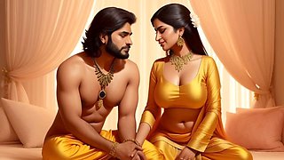 Desi bhabhi Mango Bhabhi stars in wild hentai adventure with AI twists