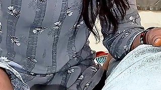 Indian Girlfriend Gave Handjob While Smoking Cigarette, I Fucked Her Pussy Very Hard & Hardcore Fucked