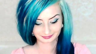 Emo Teen Becka Solo Webcam Masturbation Porn