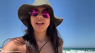 Vlog: a day at the beach in brasil - fablazed