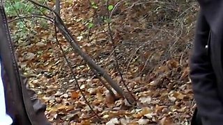 Stunning MILF gets pleasured indoor and outdoor