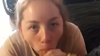 College Babe sucking a huge cock link in description