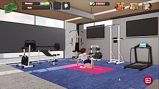 Max's Life Season 3 Cap 169 - Fucking a MILF with a Huge Ass in the Gym