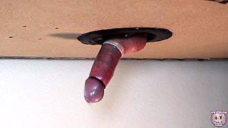 Glory hole amateur milf fuck and suck