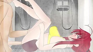 Rias  Amazing Bath Part 2