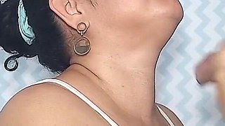 Novia Latina Garganta Profunda