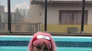 You Guys Know I Love Some Exhibition and I Love Pools Too Doing That in Cosplay Is Just so Good