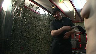 BDSM German Two Slace Girls Pissing in Mounth