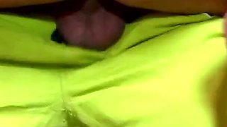 Sexy Antinia sucks and fucks three huge cocks in public