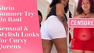 Annacutiepiie - Shein Summer Try-on Haul  Sexy & Stylish Looks for Curvy Queens