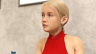 Part 1: My True Love - Petite Blonde with Big Boobs Gangbang in Bikini - LoveSkySan69