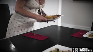 Inmate tracks down and fucks mature warden