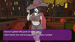 Waking up to MILF Witch... to Exploring a Monster Girl World! - Halloween Harem