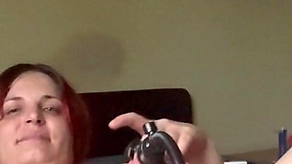 Playing with pussy and pump