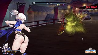 Ep5: Cultivating Manari in Cowgirl Sex Position - Half-demon Shinobi