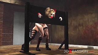 Harley Quinn's anal movie by 3DXPassion