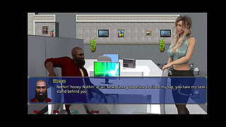 The office wife #12 - Dixon playes with Stacy's pussy while she was trying out a gym outfit