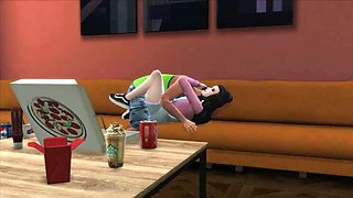 Daddy I Love You So Much - Hot Blowjob & Doggystyle Fuck in 3D Animation