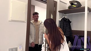 He Meet's A Girl And Fuck's Her Friend While She Showers