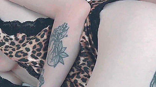 Step Mom Shares Bed with Step Son After Fight - Cums Inside!