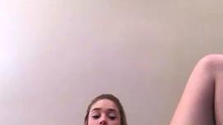 Hot amateur naked teen toys her pussy