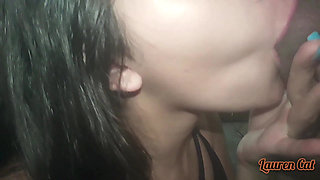 Hot Brunette Sat on My Cock and Fed on My Milk to Top It off