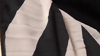 Naughty British Granny Savana Shows off Her Big Tits & Rubs Her Mature Pussy