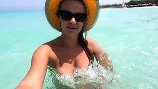 Swimming Naked in Cuba's Atlantic Ocean Waters