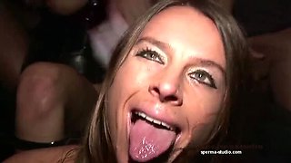 Sexy Susi & Mariska X in Wild Gangbang Orgy - Cumshot Blowjob & Facial Fun - HD Porn