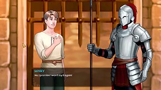 Wild dating sim featuring sexy animated action with big-boobed elves and more