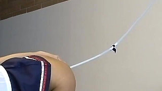 Jap College Girl Swallow Milk From Her Ass