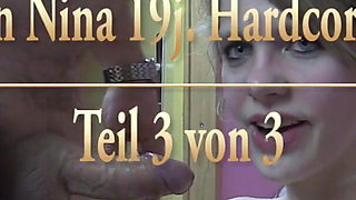 Sweet student Nina 19j. hardcore sex on chair - part 3
