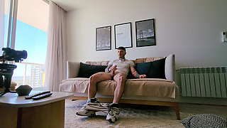 Behind the Scenes! Extreme Blowjob for My Husband