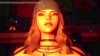 Busty plus-size MILF in nude tights looking for some action