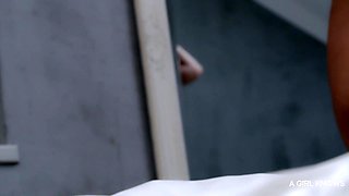 Horny Lesbian Emylia Argan Has Morning Sex