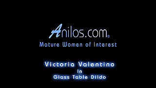 Glasstabledildo