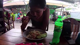Real Teen Thai Fuck After Lunch by sugar daddy