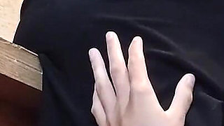 My Boyfriend Caught Me with His Mom, but He Didn't See Us Having Sex Because I Was Under Her Skirt